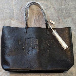 Victorias Secret Large Black Tote Nwt